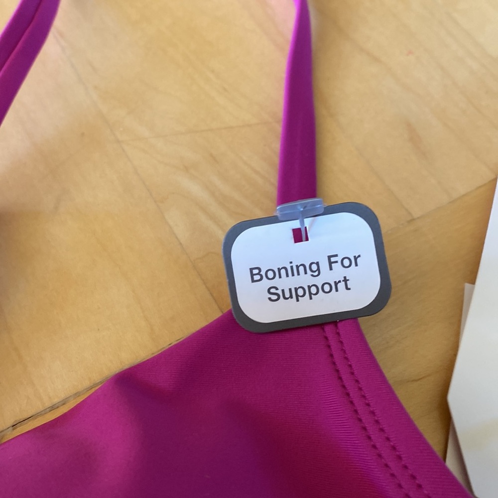 Purple Time & Tru Bikini Top - Picture 8 of 8